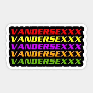 Club Vandersexxx Sticker